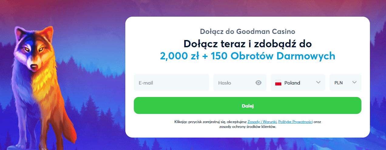 Goodman casino za darmo